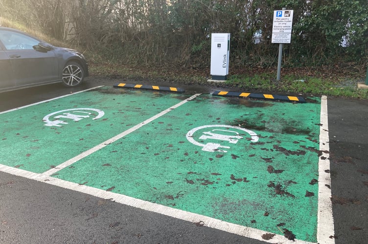 Electric charging points