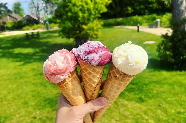 It could be an 'ice cream' kind of weekend...