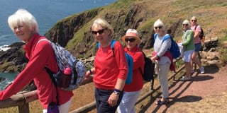 Trefoil Guild ladies take a boat trip to Caldey Island as sun shines