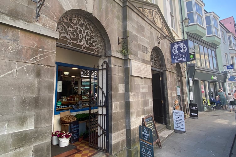 Tenby market hall