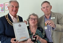 Resident thanks generous council for stolen George Medal replacement