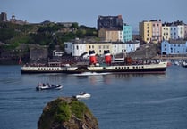 Historic paddle steamer the Waverley set to return to Tenby