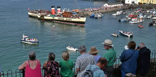 Iconic paddle steamer the Waverley set to return to Tenby