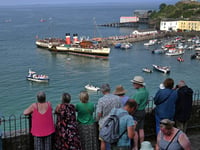 Iconic paddle steamer the Waverley confirms Tenby date return