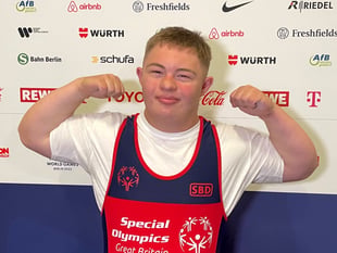 Pembrokeshire athlete wins Gold at Special Olympics World Summer Games