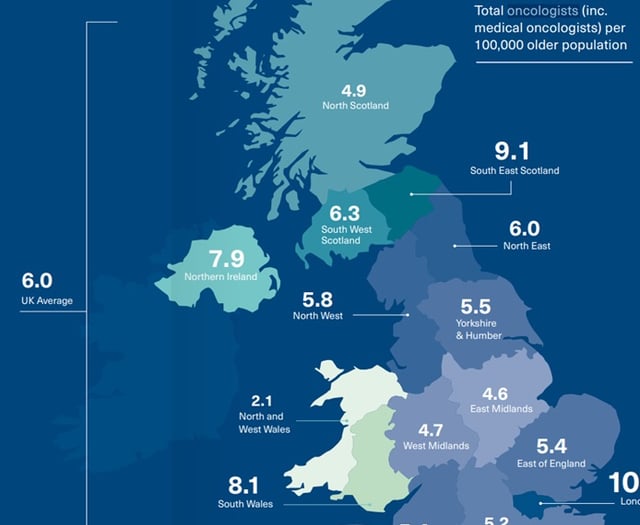 North and West Wales have lowest number of cancer doctors in the UK