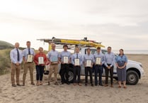 West Wales RNLI lifeguards awarded for lifesaving rescues