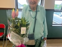 90th Birthday celebrations for Joy at Pembroke Bridge Club