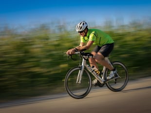 Large pothole labelled 'major hazard' for cyclists and bikers