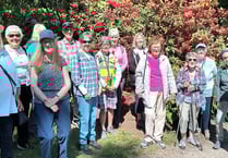 Steps2Health walking club enjoys glorious Pembrokeshire summer