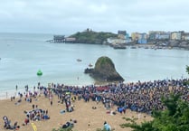 North Beach swim in Tenby kicks off Long Course Weekend