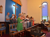 Carew Wesley Chapel celebrates anniversary with Sankey hymns