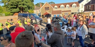 Six more arrests linked to protests at Stradey Park Hotel