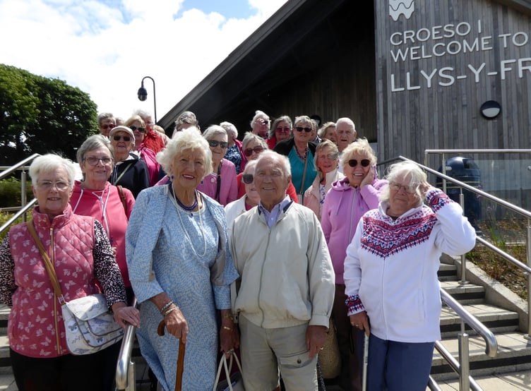 Tenby Friendship Club mystery trip to Llys-y-Fran