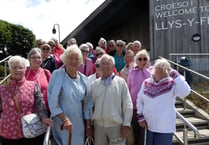Tenby Friendship Club takes mystery tour to Llys y Fran