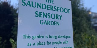 Councillors approve Saundersfoot Sensort Gardens work