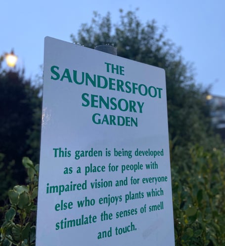 Saundersfoot sensory garden