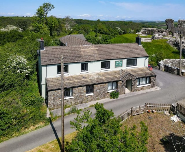 Care home for sale sits beside castle - and costs less than £500k 
