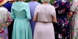 Kilgetty WI ladies take garden party indoors - a real summer treat!