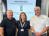 Free mature driver courses available in Pembrokeshire