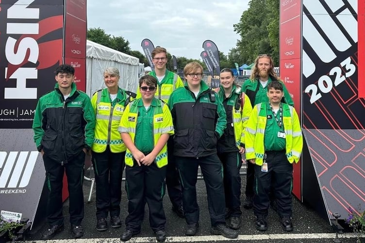 St Johns volunteers
