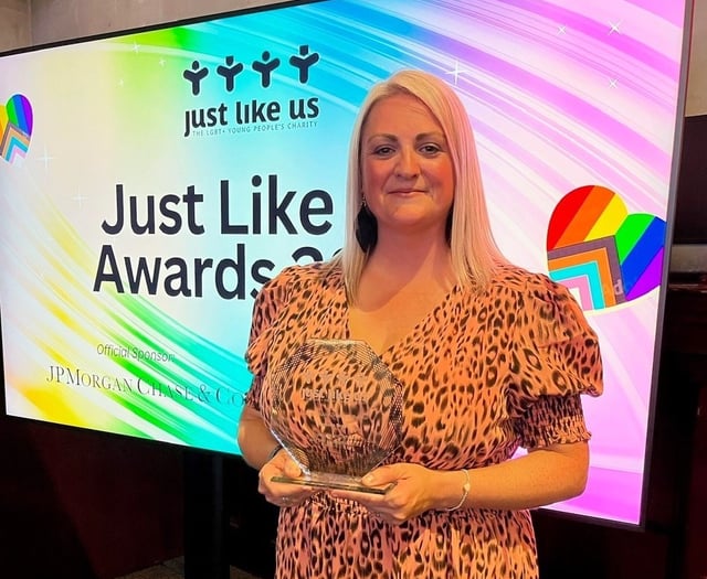 Pride at top UK inclusion award for Tenby teacher