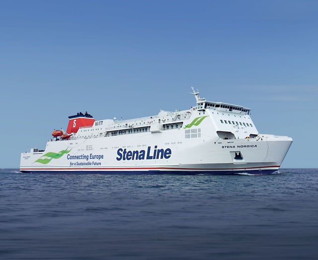 Stena Nordica ferry goes into service on Fishguard to Rosslare route