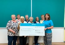 Summerhill WI boost for local hospice at home charity Paul Sartori