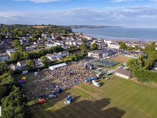 Local sponsors thanked after busy weekend for Saundersfoot