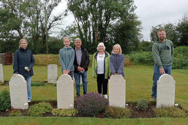Dutch Visitors at Carew Cheriton