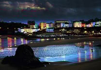 ‘Respect the Range’ drone display for Tenby harbour