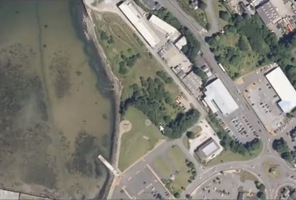 Planning committee image of HGV park site on land off Criterion Way, Pembroke Dock