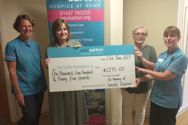 Paul Sartori donation