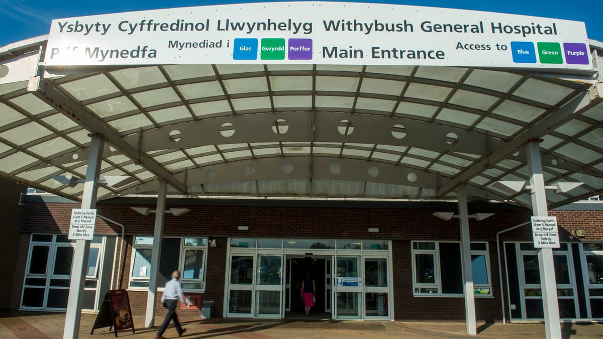 Safety work continues at Haverfordwest Withybush Hospital in