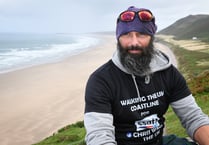 King Charles congratulates SSAFA coast walker at journey’s end