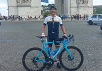 Pembrokeshire fundraiser cycles Tour de France route for second time