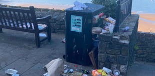 YOUR VIEWS: Trying to solve Tenby’s litter and bin issues...