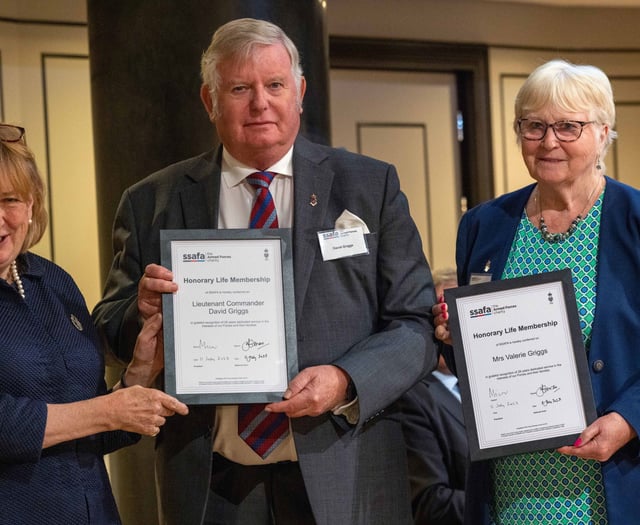 Pembrokeshire couple’s 56 years of charitable work recognised
