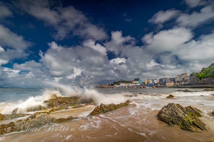 Summer storms at Tenby
