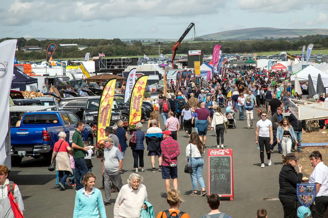 A scene from a previous Pembrokeshire County Show
