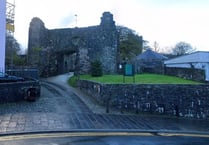 Refusal for Lagharne Castle railings proposals, to deter vandals
