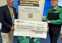 Communities come together to fund defibrillator for local events