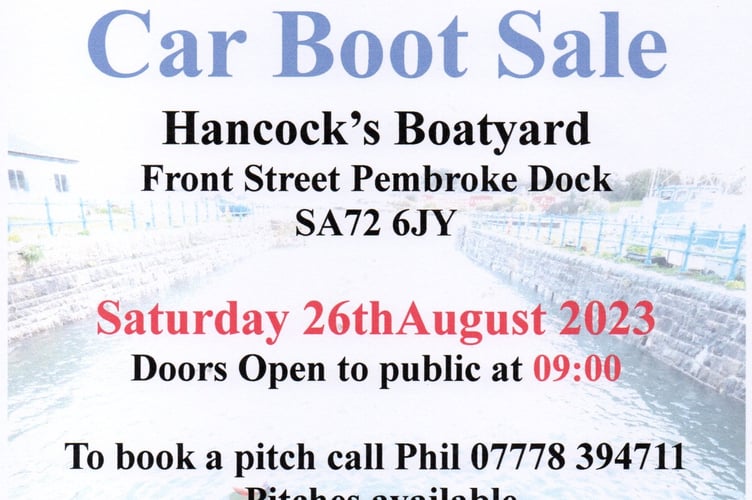 Car Boot Sale poster