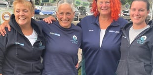 Merched y Mor raise £1,800 in Solva 24-hour row