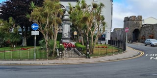 Help Tim restore the grass at Tenby War Memorial Garden