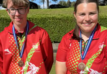 Young Tenby bowlers turn out for Wales