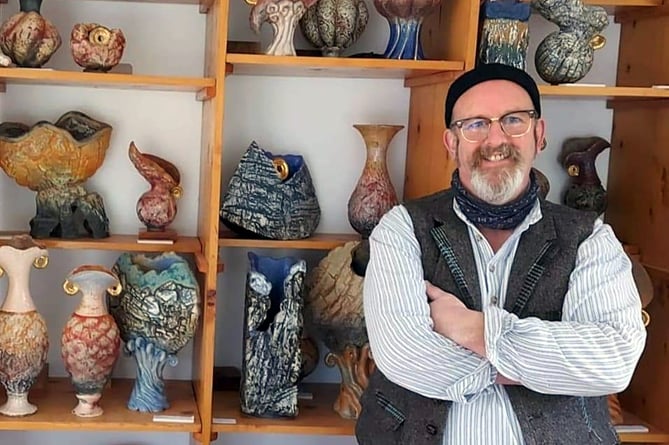 Ceramics artist Billy Adams