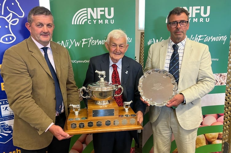 Idris Davies Award winner Meurig Harries