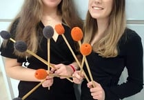Marimba melodies at St Mary’s Church Tenby