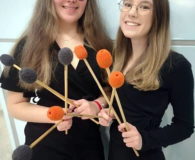 Marimba melodies at St Mary’s Church Tenby